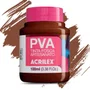 Tinta PVA Fosca 100ml Marrom Escuro Acrilex