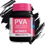 Tinta PVA Fosca 100ml Preto Acrilex