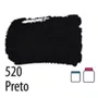 Tinta PVA Fosca 100ml Preto Acrilex