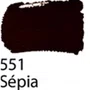 Tinta PVA Fosca 100ml Sépia Acrilex