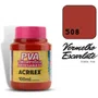 Tinta PVA Fosca 100ml Vermelho Escarlate Acrilex