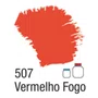 Tinta PVA Fosca 100ml Vermelho Fogo Acrilex