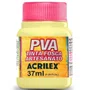 Tinta PVA Fosca Amarelo Bebê 37ml Acrilex