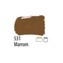 Tinta PVA Fosca Marrom 37ml Acrilex