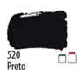 Tinta PVA Fosca Preto 37ml Acrilex