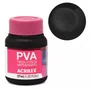 Tinta PVA Fosca Preto 37ml Acrilex