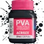 Tinta PVA Fosca Preto 37ml Acrilex