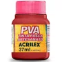 Tinta PVA Fosca Vermelho Escarlate 37ml Acrilex