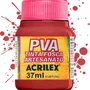 Tinta PVA Fosca Vermelho Escarlate 37ml Acrilex