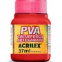 Tinta PVA Fosca Vermelho Vivo 37ml Acrilex