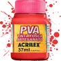 Tinta PVA Fosca Vermelho Vivo 37ml Acrilex