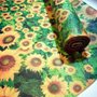 TNT Estampado Flores Girassol Metro Mewi