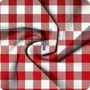 TNT Junino 1,40m Xadrez Vermelho Metro Mewi