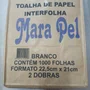 Toalha Interfolha Branca com 1000 Unidades 22,5x21 Marapel