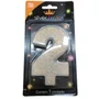 Vela Led N. 2 Silver Festas